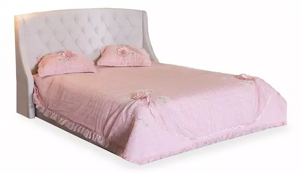 Кровать двуспальная Стефани с матрасом АСТРА 2000x1600 Наша мебель ТЭ-00002626