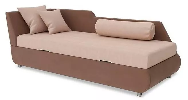 Кровать Easy Rest Hard Орматек 72-192 Диван Easy Rest Hard (левый) Forest 514 Светло-коричневый/Forest 730 Миндальный