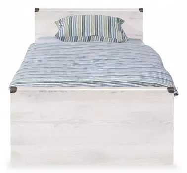 Кровать Индиана JLOZ 90 BlackRedWhite 70001356, JLOZ 90