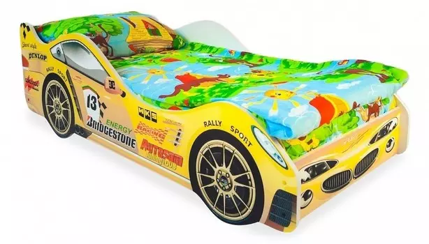 Кровать-машина Пламя Бельмарко 17881, 502