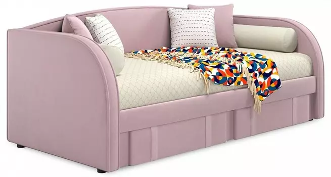 Кровать односпальная Elda 2000x900 c матрасом PROMO B COCOS Наша мебель ТЭ-00003903