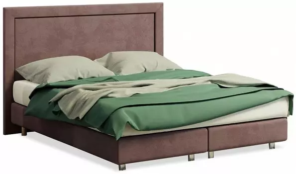 Кровать односпальная London Boxspring Elite Proson 90-200 Кровать London Boxspring Elite Ultra Горячий шоколад