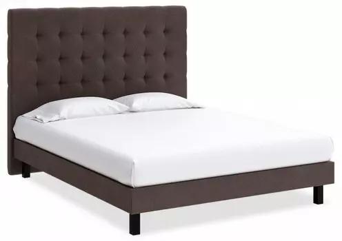 Кровать односпальная Madrid Boxspring Standart Proson 90-200 Кровать Madrid Boxspring Standart Monopoly Горячий шоколад (237)