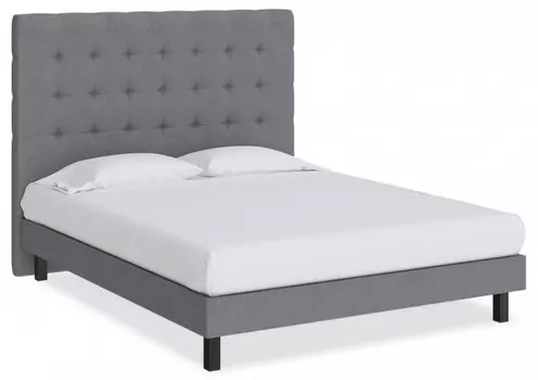 Кровать односпальная Madrid Boxspring Standart Proson 90-200 Кровать Madrid Boxspring Standart Тетра Стальной