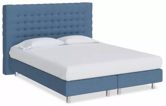 Кровать односпальная Tallinn Boxspring Elite Proson 90-200 Кровать Tallinn Boxspring Elite Тетра Голубой