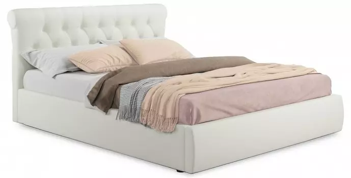 Кровать полутораспальная Ameli 2000x1400 с матрасом ГОСТ Наша мебель ТЭ-00003509