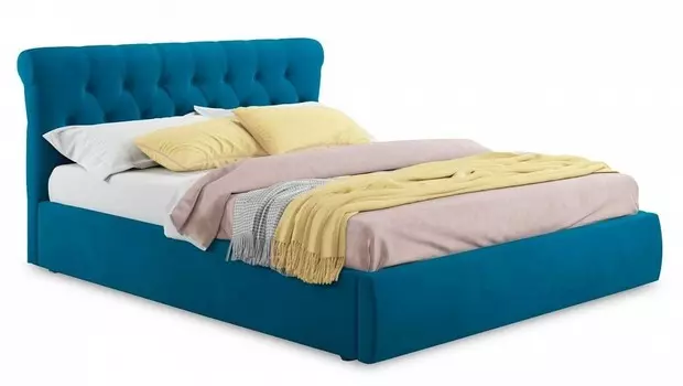 Кровать полутораспальная Ameli 2000x1400 с матрасом PROMO B COCOS Наша мебель ТЭ-00003515