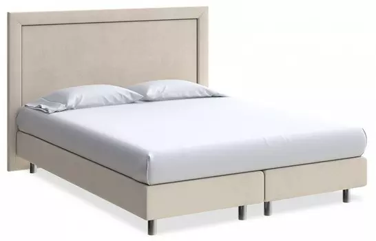 Кровать полутораспальная London Boxspring Lift Proson 140-200 Кровать London Boxspring Lift Ultra Песочный