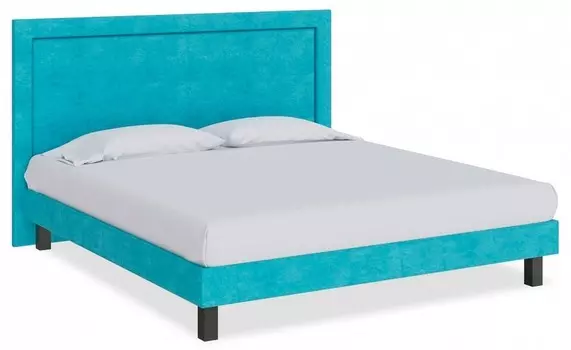 Кровать полутораспальная London Boxspring Standart Proson 140-200 Кровать London Boxspring Standart Лофти Лазурь