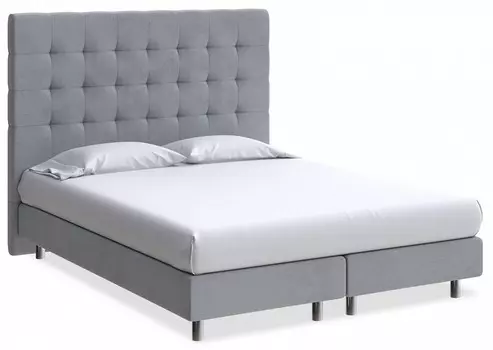 Кровать полутораспальная Madrid Boxspring Elite Proson 140-200 Кровать Madrid Boxspring Elite Ultra Осенний туман