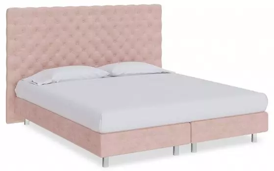 Кровать полутораспальная Paris Boxspring Elite Proson 140-200 Кровать Paris Boxspring Elite Лофти Мокко