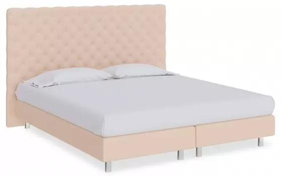 Кровать полутораспальная Paris Boxspring Lift Proson 140-200 Кровать Paris Boxspring Lift Savana Camel (бежевый)