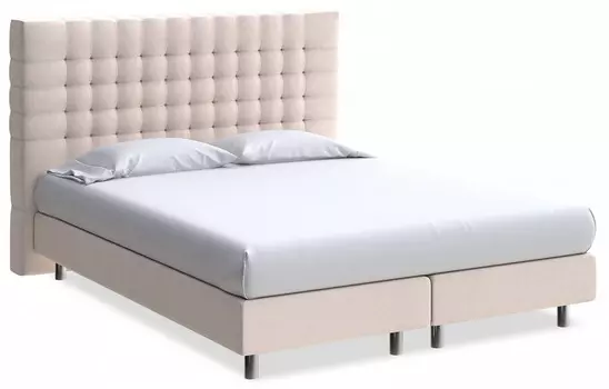 Кровать полутораспальная Tallinn Boxspring Lift Proson 140-200 Кровать Tallinn Boxspring Lift Ultra Суфле
