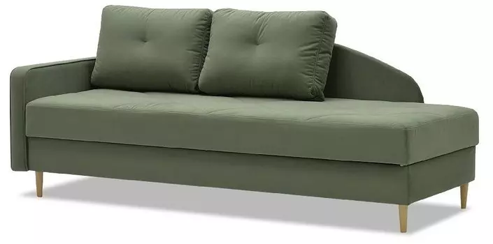 Кушетка Лайт Middle Орматек 200-80 Диван Лайт (левый) Middle Newtone Kiwi зеленый