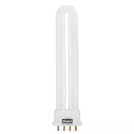 Лампа энергосберегающая 2G7 9Вт 4000К (холодный белый) Uniel ESL-PL-9-4000-2G7 (6000)