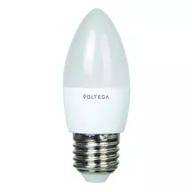 Лампа светодиодная 5744 Свеча E27 4000К 5.4W VG4-C2E27cold5W Voltega