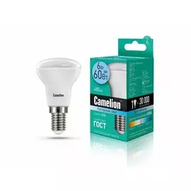 Светодиодная лампа E14 6W 4500 (белый) FR Camelion LED6-R50/845/E14 (11659)