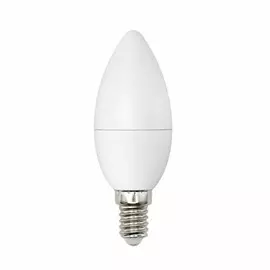 Лампа светодиодная E14 6W 4000K (теплый белый+белый) свеча Uniel Bicolor LED-C37-6W/WW+NW/E14/FR PLB01WH картон (UL-00001570)
