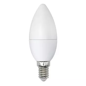 Лампа светодиодная E14 9W 3000K(теплый свет) матовая Volpe Norma LED-C37-9W/WW/E14/FR/NR картон (UL-00003804)