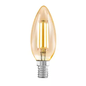 Лампа светодиодная E27, 4W, 2200K (теплый) Eglo C37 12874