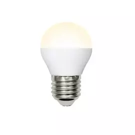 Лампа светодиодная E27 9W 3000K(теплый свет) матовая Volpe Norma LED-G45-9W/WW/E27/FR/NR картон (UL-00003829)