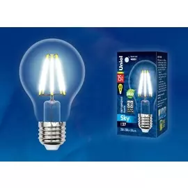 Лампа светодиодная Uniel Sky E27 15W 4000K прозрачная LED-A70-15W/4000K/E27/CL PLS02WH картон (UL-00004869)