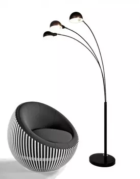 LDF 8801-3 BK Торшер Lumina Deco Wallscot