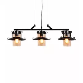 LDP 11328-3 PR BK Подвесной светильник Lumina Deco Capri Trio