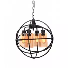 LDP 11509-4 BK Подвесная люстра Lumina Deco Stradi