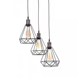 LDP 11609-3 BK Подвесной светильник Lumina Deco Cobi W3