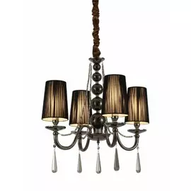 LDP 1200-4 BK Подвесная люстра Lumina Deco Fabione