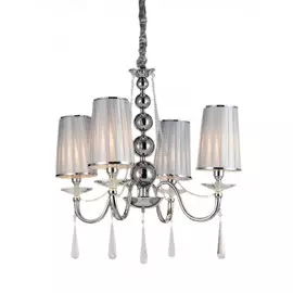 LDP 1200-4 CHR Подвесная люстра Lumina Deco Fabione