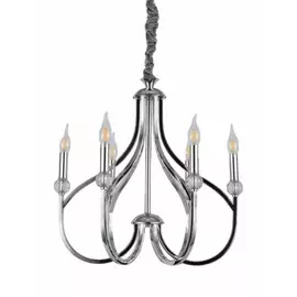 LDP 1250-6 CHR Подвесная люстра Lumina Deco Archetype