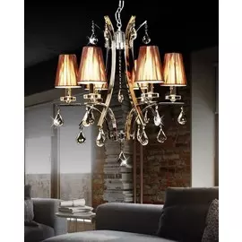 LDP 66247-6 BR Подвесная люстра Lumina Deco Glamour