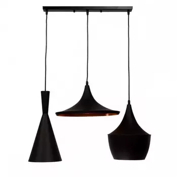 LDP 7712-3 PR BK Подвесной светильник Lumina Deco Foggi Trio