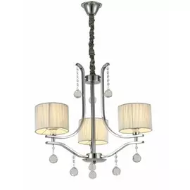 LDP 8443-3 CHR Подвесная люстра Lumina Deco Fontenea