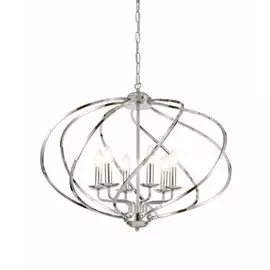 LDP 9041-6 CHR Подвесная люстра Lumina Deco Roderio