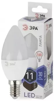 Светодиодная лампа E14 11W 6000К (холодный) Эра LED B35-11W-860-E14 (Б0032984)