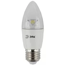 LED B35-7W-840-E27-Clear Лампа светодиодная, свеча, 7Вт, 4000К, E27 Эра Б0019926