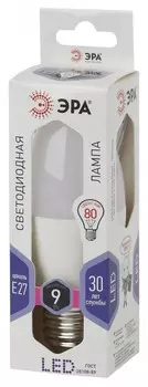 Светодиодная лампа E27 9W 6000К (холодный) Эра LED B35-9W-860-E27 (Б0031410)