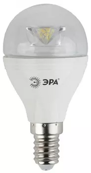 LED P45-7W-840-E14-Clear Лампа светодиодная, шар, 7Вт, 4000К, E14 Эра Б0020552