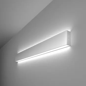 Линейный светодиодный накладной двусторонний светильник 78см 30W 6500K матовое серебро (101-100-40-78) Elektrostandard Grand (a041479)