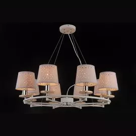 LISBON 81055-8C SATIN WHITE Подвесная люстра Natali Kovaltseva