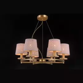 LISBON 81064-6C ANTIQUE BRASS Подвесная люстра Natali Kovaltseva