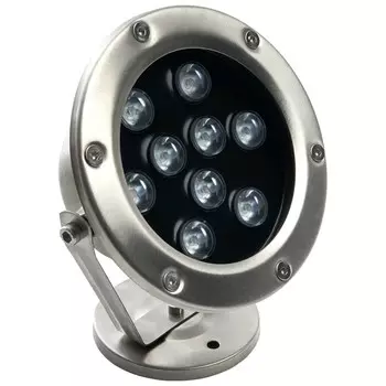 LL-822 Светодиодный прожектор подводный, 140*80*160mm, 9W AC24V RGB IP68 (48468)