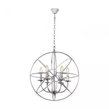 Loft1193-6 Подвесная люстра Loft IT Castle Chrome