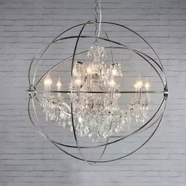 Loft1896/15 Подвесная люстра Loft IT Crystal Wins