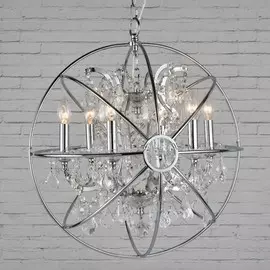 Loft1896/6 Подвесная люстра Loft IT Crystal Wins