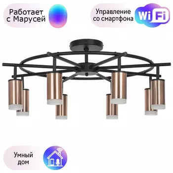 LR7183080 Потолочная люстра Rullo Lightstar с поддержкой Маруся (комплект из 571718+214430-8+202430-8)
