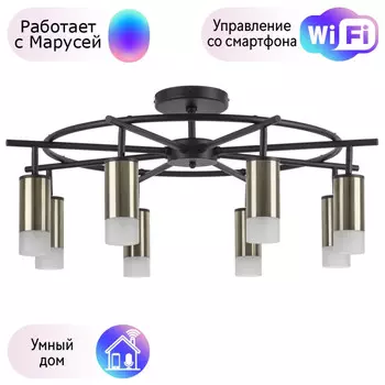 LR7183181 Потолочная люстра Rullo Lightstar с поддержкой Маруся (комплект из 571718+214431-8+202431-8)